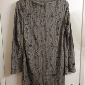 Missguided+ Chic Sheath Dress with Bell Sleeves